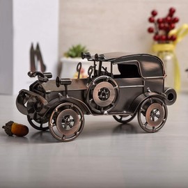 Eleqldwen Handcrafted Metal Vehicle Model Handcrafted Collections Collectible Vehicle for Bar or Home Decor Decoration Great Gift