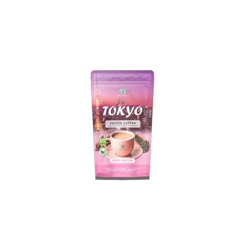 Generic 10 Sachets Namiro-seus Tokyo Vanilla Coffee with Glutathione, Collagen