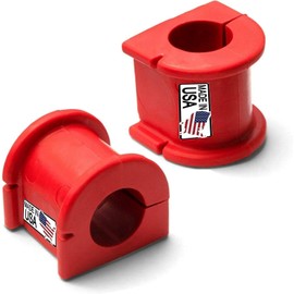 Suspension Dudes 4PC Front Sway Bar Stabilizer CODE RED Bracket/Bushing Kit Fits Sienna, Highlander, ES350, ES350H, RX350, RX450H, 2004-2020 Bushings Made In USA - 26 MM Bar Stabilizer Bar