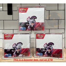 Pokemon Magnetic Booster Box Acrylic Case! Pokémon Card Protective Display!