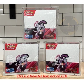 Pokemon Magnetic Booster Box Acrylic Case! Pokémon Card Protective Display!