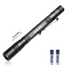 COSMOING LED Pen Flashlight, Zoomable 3 Modes Pen Light Flashlight
