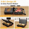 Sunvivi Panini Press Sandwich Maker: Electric Panini Press Grill with