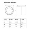 Duct Duct Fan Pipe Insert Exhaust Fan Pipe Fan Quiet