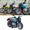 1:12 Pull Back Motorcycle Toy Cool Retro Motorcycle Toy with