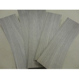 Walnut Wood Veneer Sheet 3" x 10" on Wood Backer 1/25" Thickness Sample Size