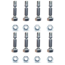 talioy 8-Pack 707555 Snow Blower Kit Shear Pin Compatible with Craftsman 9.5 TP 24" Dual Stage Snowthrower (2017-2018) 1696576-00 - C950-52503-0