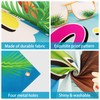 Hello Summer Backdrop,84x60Inch | Beach Backdrop Hawaiian Pool Beach Party