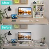 IGERI Desktop Bookshelf for Top of Desk Shelf - Bookcase