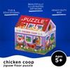 50 Pc House Puzzle/Chicken Coop