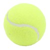 3Pcs Training Tennis Balls 2.6in Chemical Fiber Silicone Accurate Portable