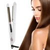 Hair Straightener Electronic Ceramic Fast Heating Curling Straightening Iron 100‑240V