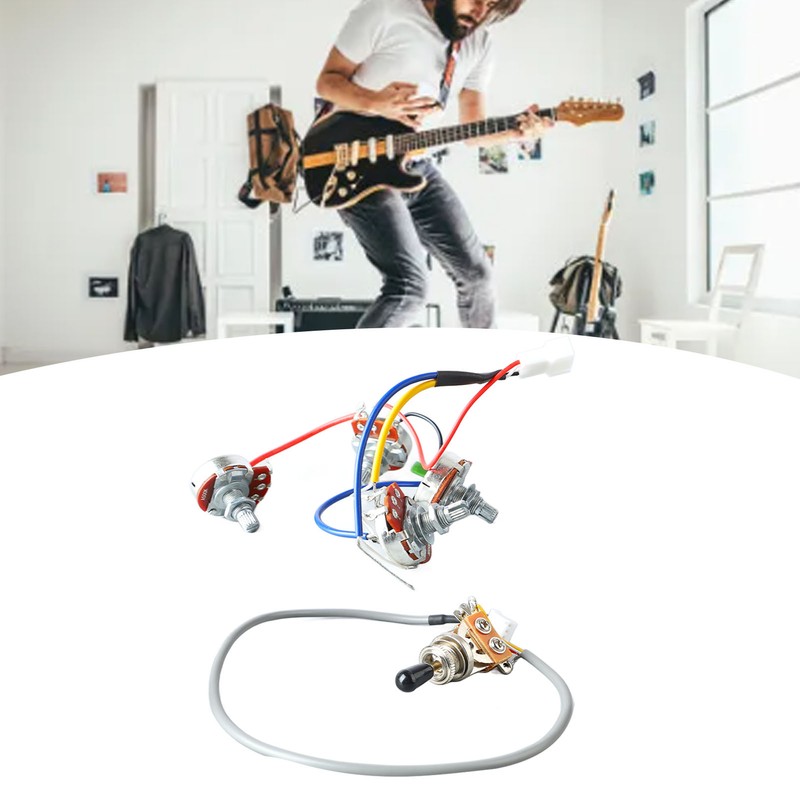Guitar Circuit Wiring Kit Plug in Type Electric Guitar Harness