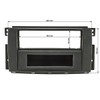 tomzz Audio 2451-031 Radio Faceplate Compatible with Smart Fortwo 451