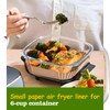 Air Fryer Liners for Ninja Crispi, Disposable 125 + 125