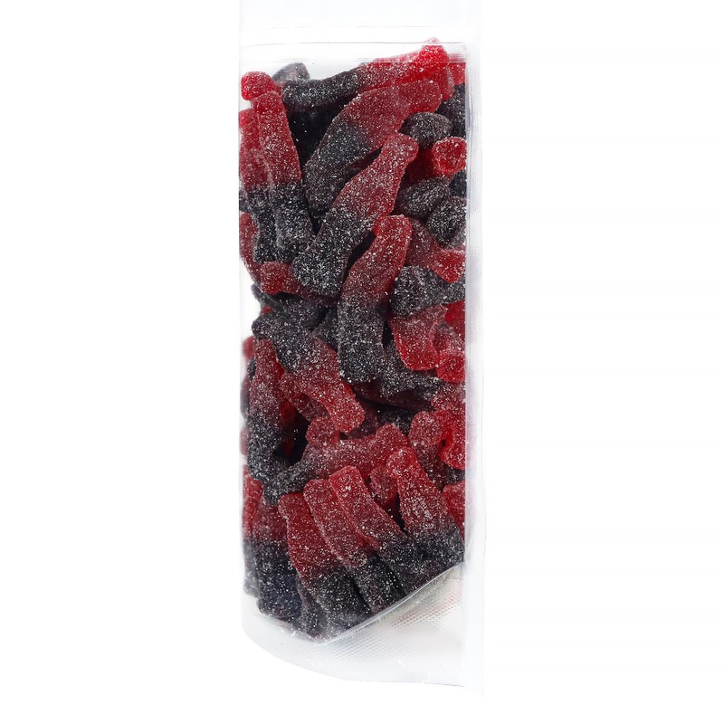 Smarty Stop Sour Cola Bottle Gummy Candy (1 Pound, Cherry)