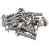 20Pcs M10x1.5 Screw Bolts A2‑70 Stainless Steel Flanged Hex Head