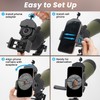 GOSKY Smartphone Adapter Mount Regular Size - Compatible with Binoculars,