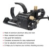Drop Away Arrow Rest Aluminum Alloy Resin Black Adjustable Shooting