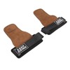 2 Pcs Pull Up Hand Grips 3 Layer Thickened Leather