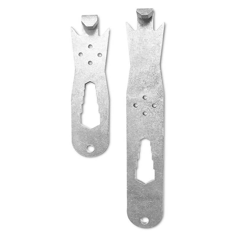 QMARK Fence Wire Twister Tool Set, T-Post Clip Tool, Stainless