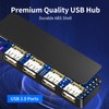 USB Hub 4 Port USB 2.0 Splitter Hub Expander for