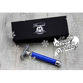 Pack of 3 Men Shaving De Shaver in Blue Perfect for deep, clean shave Comes in a designer box