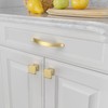 Amerdeco 10 Pack Brushed Gold Cabinet Pulls 3 Inch(76mm) Hole