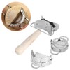 304 Stainless Steel Manual Dumpling Maker Set with Dumpling Wrapper