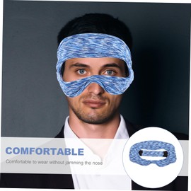 jojofuny 2pcs Vr Sweat Band Eye Mask Cover for Virtual Reality Headsets Breathable Pad for Gaming Protects from Sweat and Dirt Comfortable for Sharing Stylish Design for Vr Entertainment