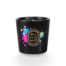 Artitude Home Signature Scented Candle | Oud-Rose-Musk | 100% Soy Wax | Luxury Candles | Perfect for Gifting | 40oz | 10cm Tall | Approx Burn Time - 80 Hours | Black