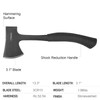 Hitdudu Camping Hatchet, Full Tang Camping Axe Splitting Axe for