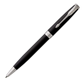 Parker Parker Ballpoint Pen Sonnet Matte Black CT Medium Stroke Oil-based Gift Boxed Genuine Import 1950881