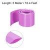 sourcing map PVC Heat Shrink Tube 43mm Flat Width Wrap