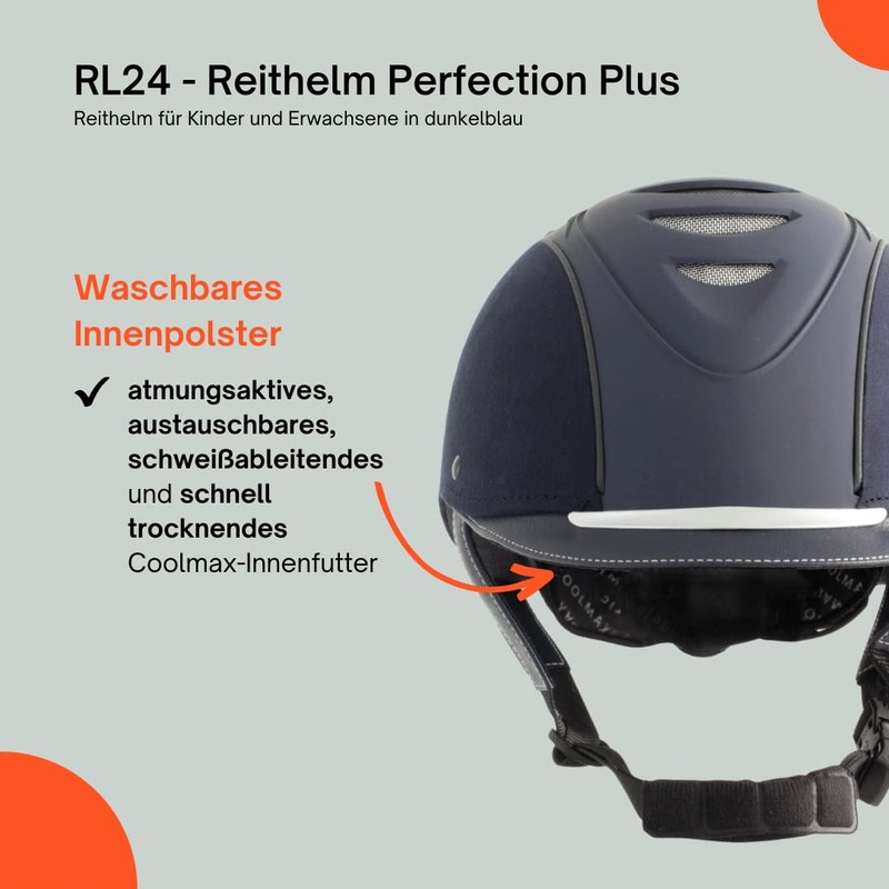 RL24 - Perfection Plus Riding Helmet | Size and Head