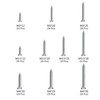 Wood Screw Stainless Steel Cross Hole Countersunk Wood Screw Nails,
