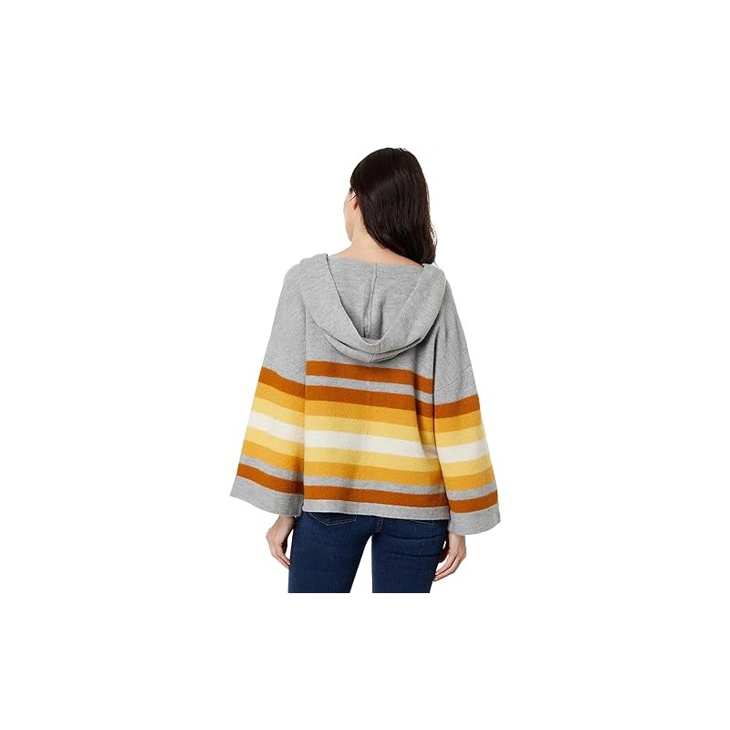 Toad&Co Heartfelt Poncho Acorn Stripe MD