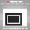 Monster Smart Home 8-inch Digital Picture Frame with 16GB of