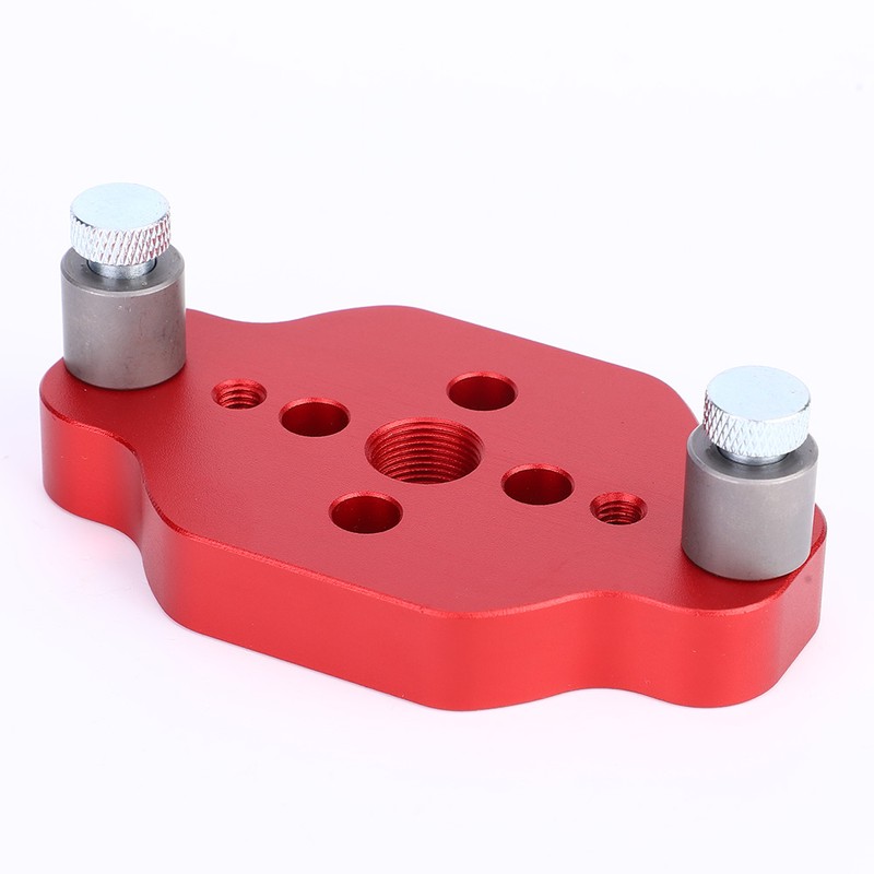 Woodworking Straight Hole Positioner Aluminum Alloy DIY Drill Guide for