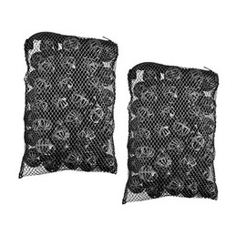 CNZ® 50pcs 1-inch Black Aquarium Fish Tank Filter Bio-Balls Filtration Media, 2-Pack …