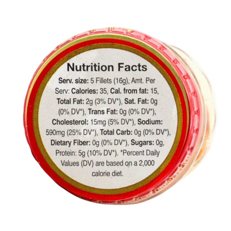 Merro Anchovy Fillets in Olive Oil 5.6 oz