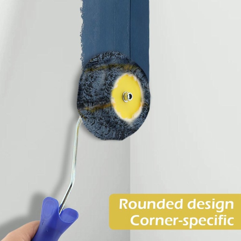 Drywall Corner Roller, 1Pc Drywall Paint Edger Roller Brush with