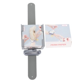 FOMIYES Hair Styling Tools 1Set of Hair Perming Paper Wraps Salon Perm End Papers with Wrist Dispenser Box for Salon Home Hair Styling Hairdressing Curly Hair Styling Tools