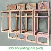 14 Inch Small Insect-Proof,Mosquito-Proof&Waterproof Exterior Wall Light, Traditional Black Anti-Rust