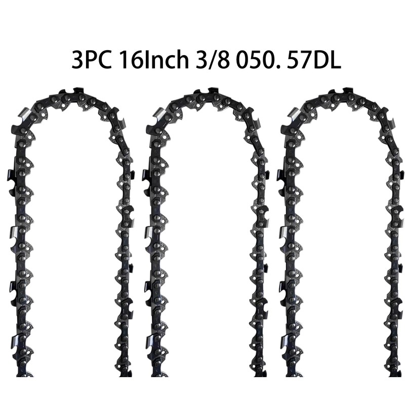 3-PACK 16" replacement chain for Worx WG300 WG303 WG303.1 WG304