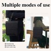 FuninCrea Handlebar Bag Bicycle Waterproof Bicycle Bags with Double Layer