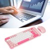 Keyboard and Mouse Combo 84 Keys QWERTY Layout USB Receiver