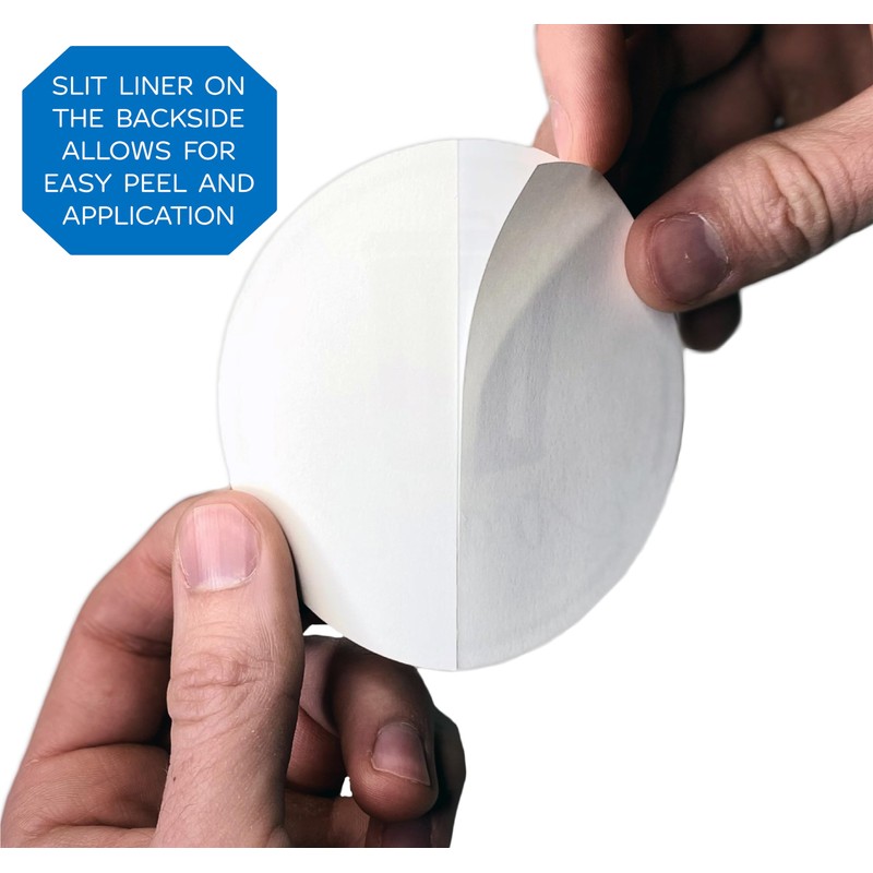 Elegant Recycling Stickers for Trash Can, 3.5" Recycle Stickers for