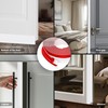 T-Shaped Silicone Weather Stripping Door Seal Strip - 1.37" x