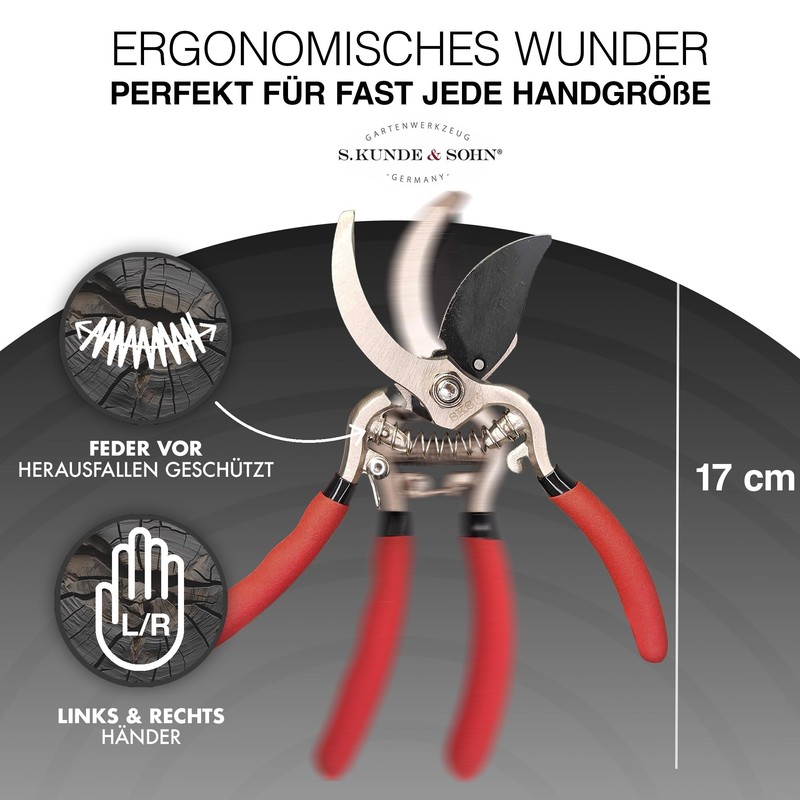 S.Kunde & Sohn SKS 6 Tradition Tree and Rose Shears,